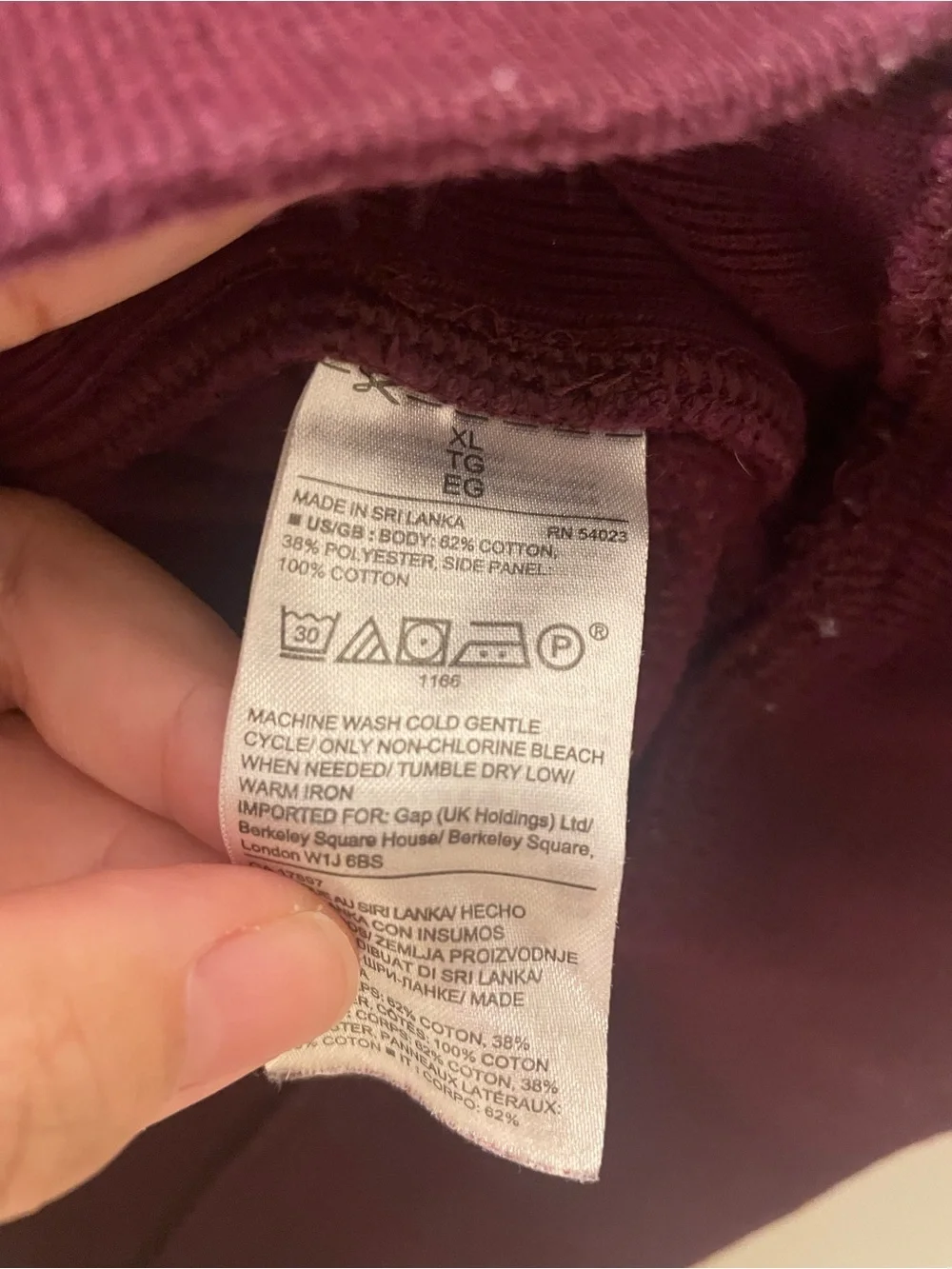Men's Banana Republic Crewneck Sweater - Burgundy
